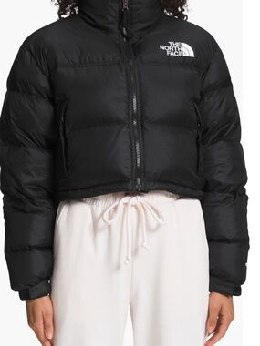 The North Face Nuptse  700 Fill Power Down Short Puffer Jacket Size Medium